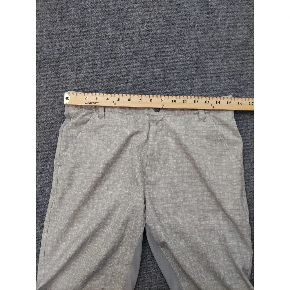 Adidas Golf Shorts Men 30 Gray Plaid‎ Performance Stretch Outdoor Preppy Tennis